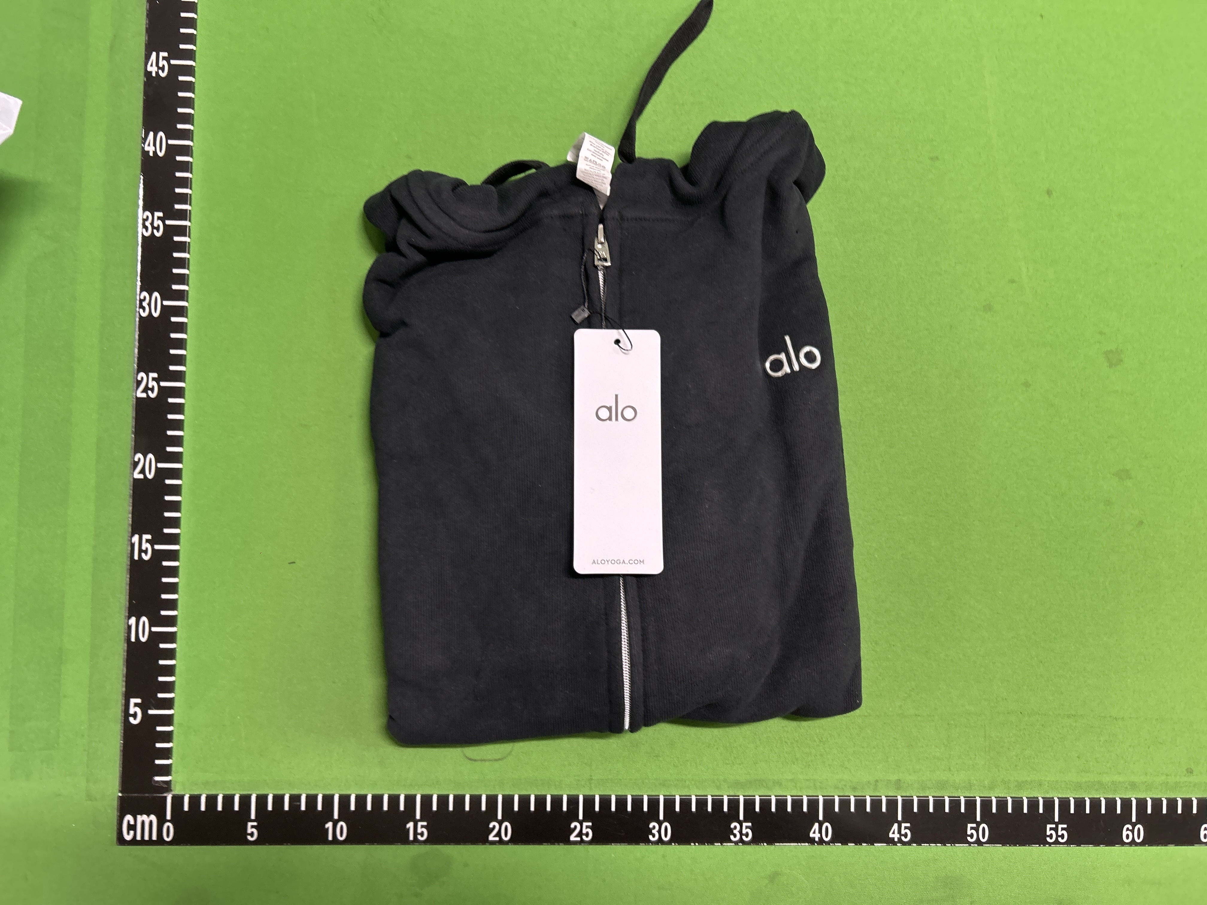 QC photo 1 of 美式简约拉链连帽上衣女韩宽松休闲慵懒巨百搭拉链卫衣