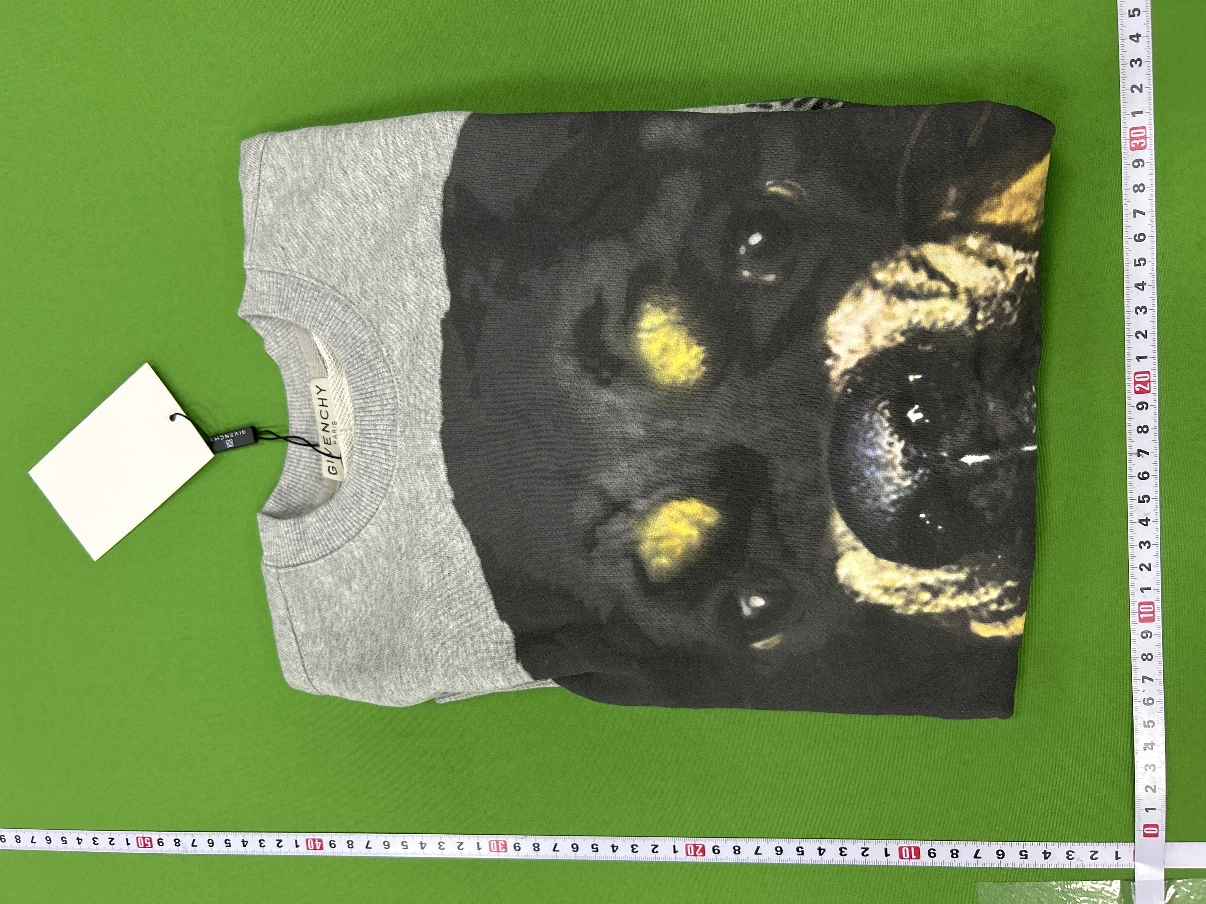 QC photo 1 of 欧美罗威纳狗头小鹿直喷印花男女同款卫衣情侣装大码外套