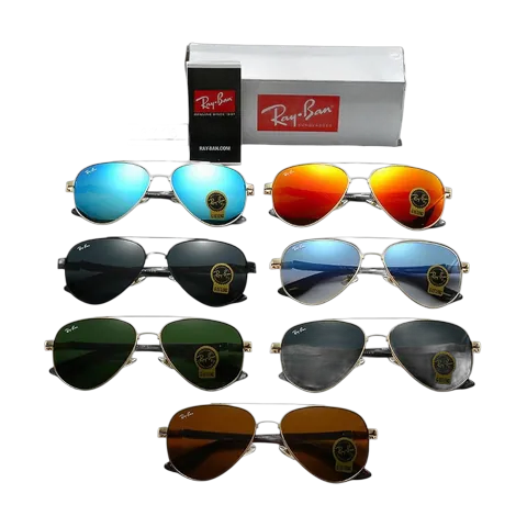 Ray Ban Sunglasses - Aviator Multi-Colour