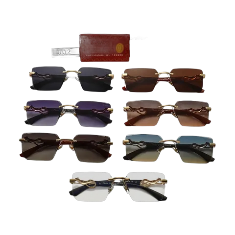 Cartier Sunglasses - Rimless Multi-Colour II