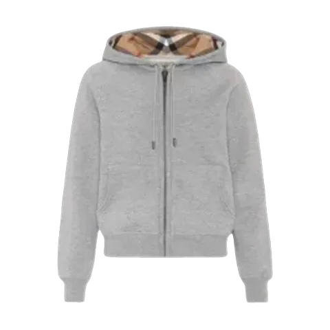 Burberry Zip Up Hoodie