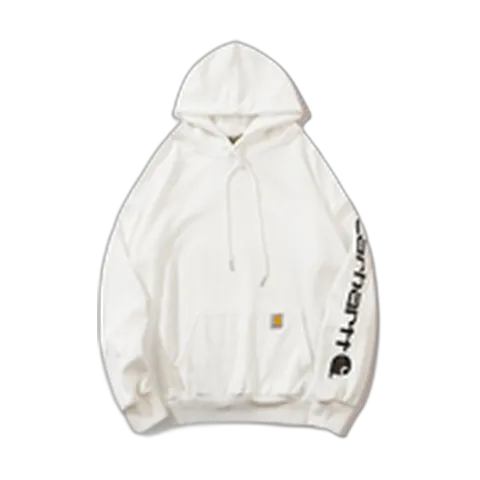 Carhartt Hoodie - White Sleeve Logo