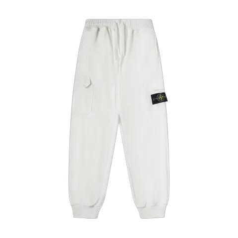 Stone Island Pants - White Cargo