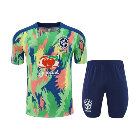 2526 season Brazil Training clothes suit Short sleeve Fan version