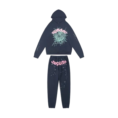Sp5der Set - Navy Web Set