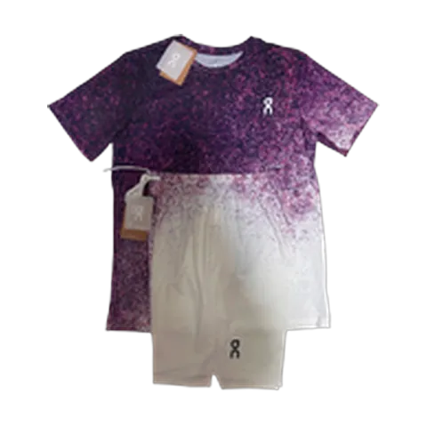 On Running Set - Purple Print Set