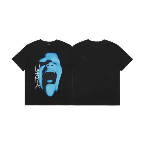Travis Scott Tee - Black Face Print