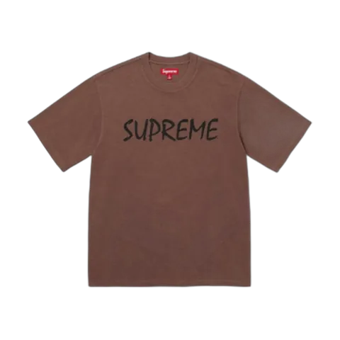 Supreme Tee - Brown Logo