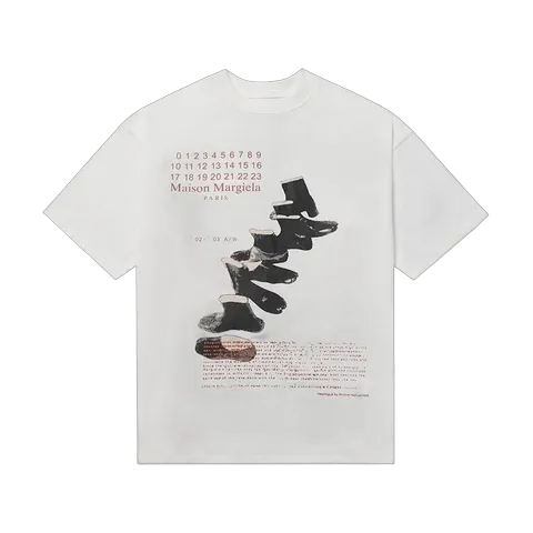Maison Margiela Tee - White Photo Print