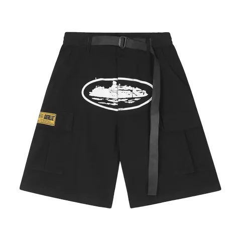 Corteiz Shorts - Black Cargo